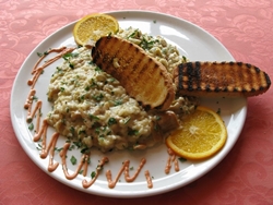 Risotto funghi porcini e salciccia